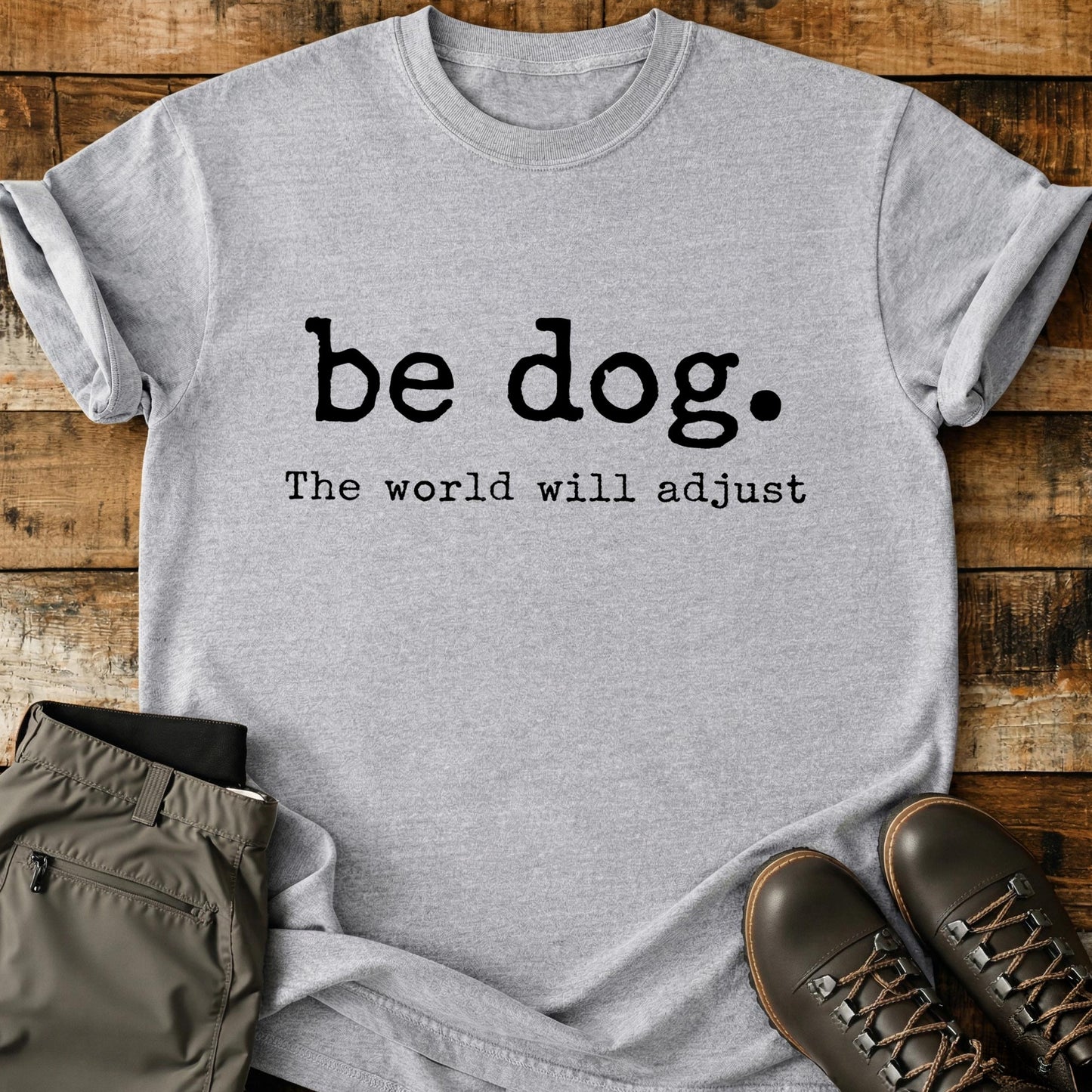 Be Dog The World Will Adjust T-Shirt