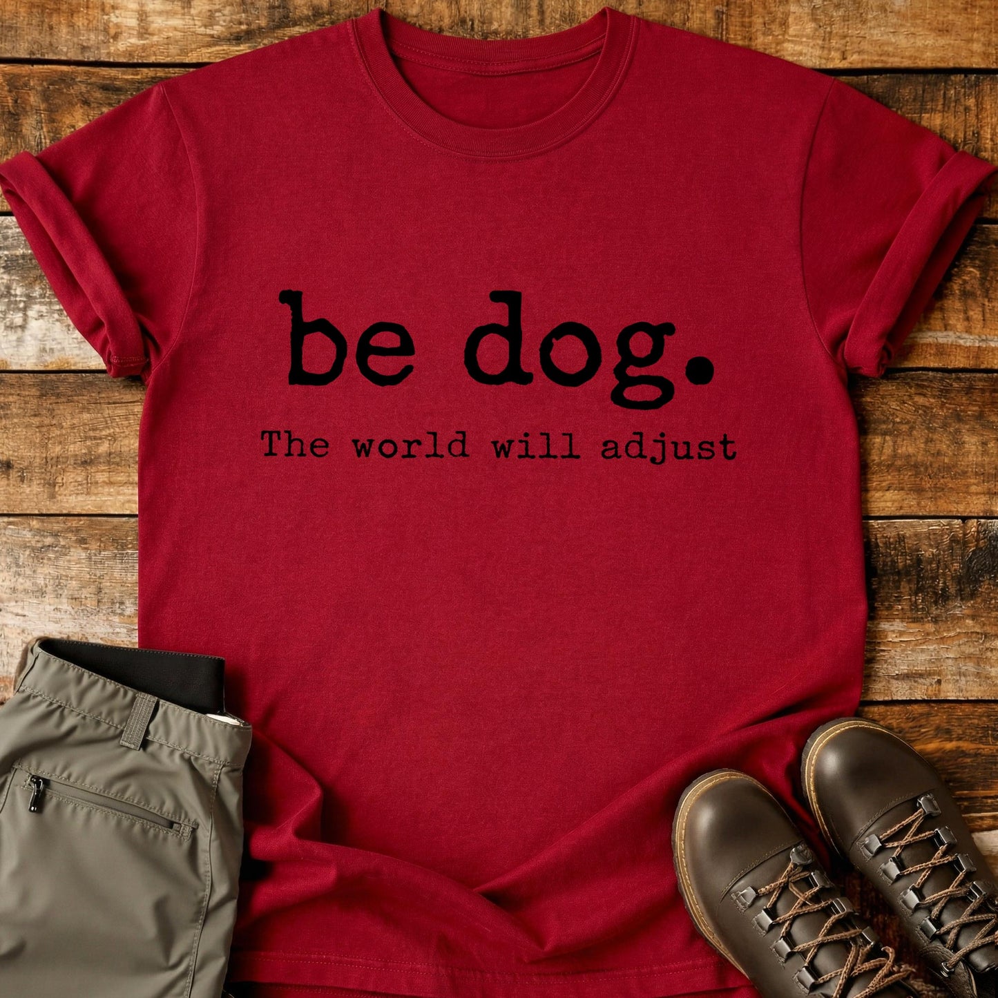 Be Dog The World Will Adjust T-Shirt