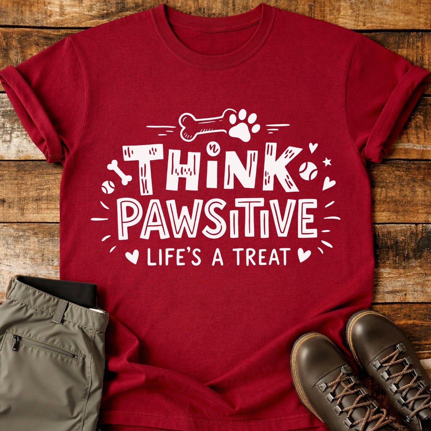 Think Pawsitive T-Shirt