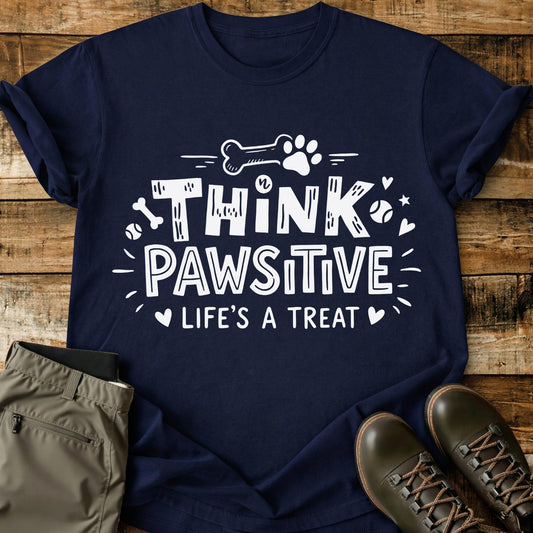Think Pawsitive T-Shirt
