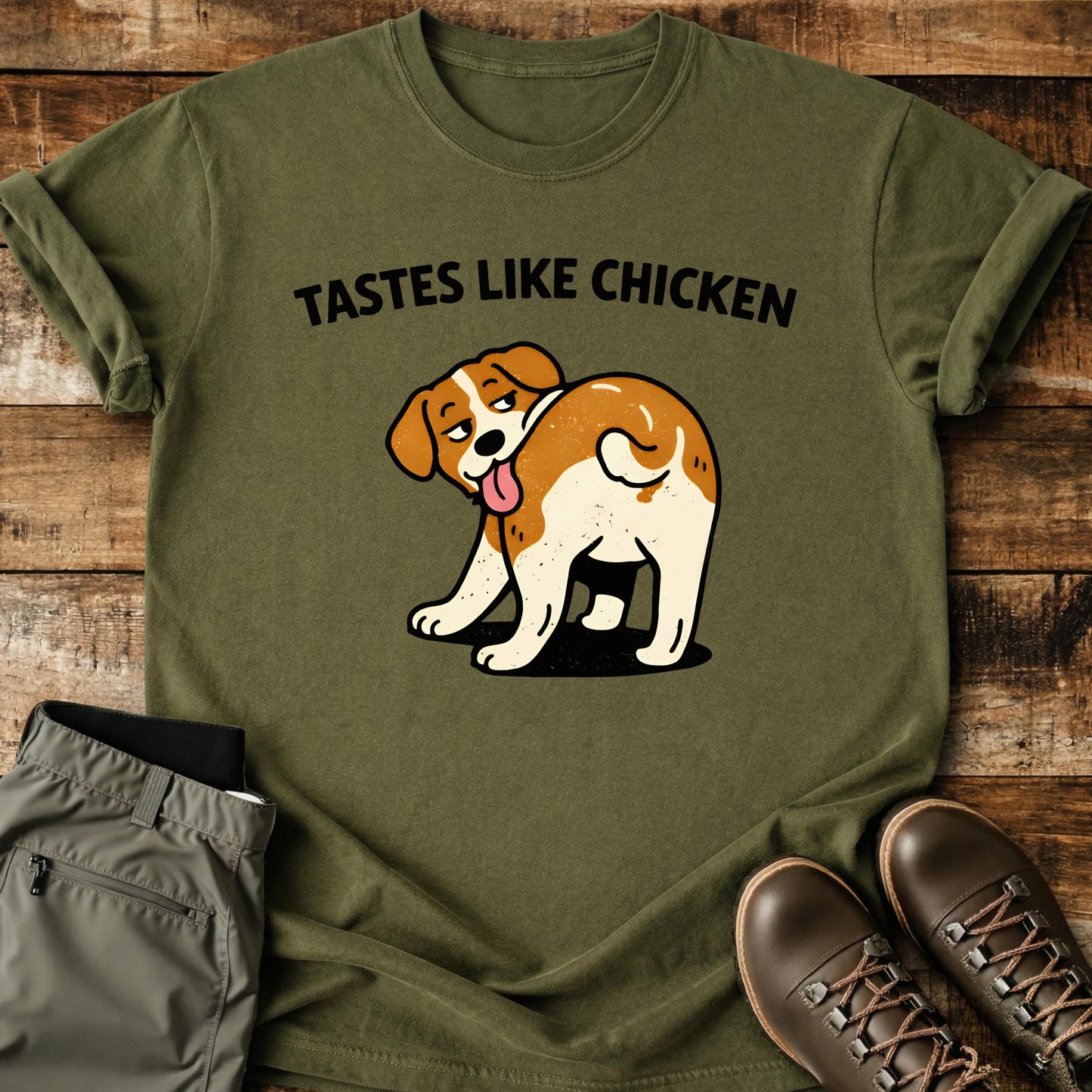 Tastes Like Chicken T-Shirt