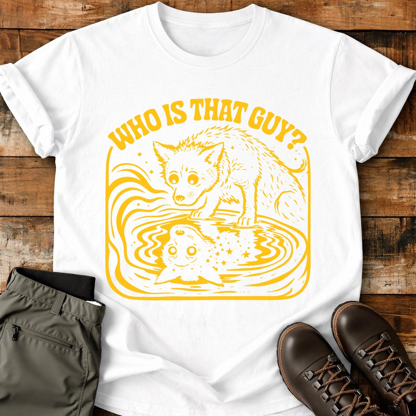 Who Is That Guy T-Shirt