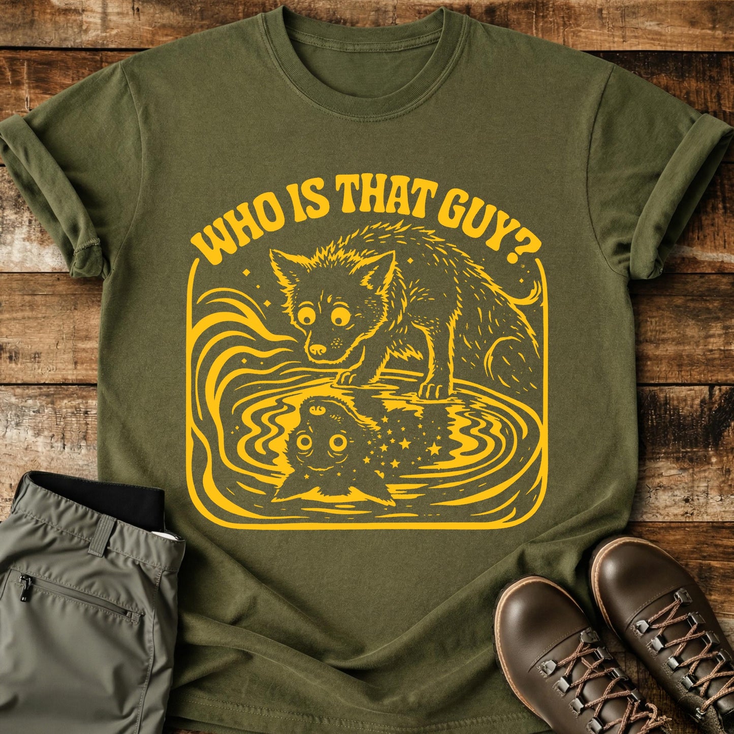 Who Is That Guy T-Shirt