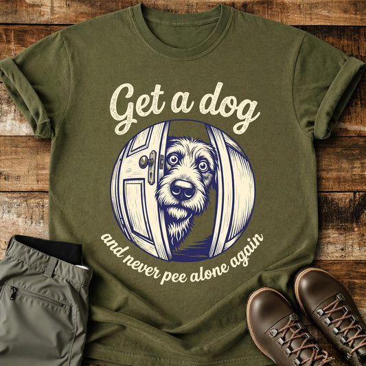 Never Pee Alone T-Shirt