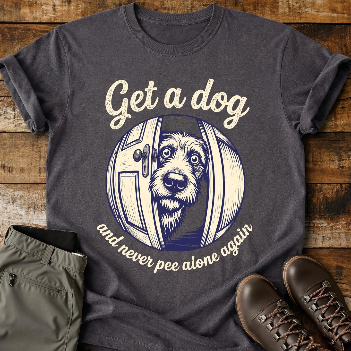 Never Pee Alone T-Shirt