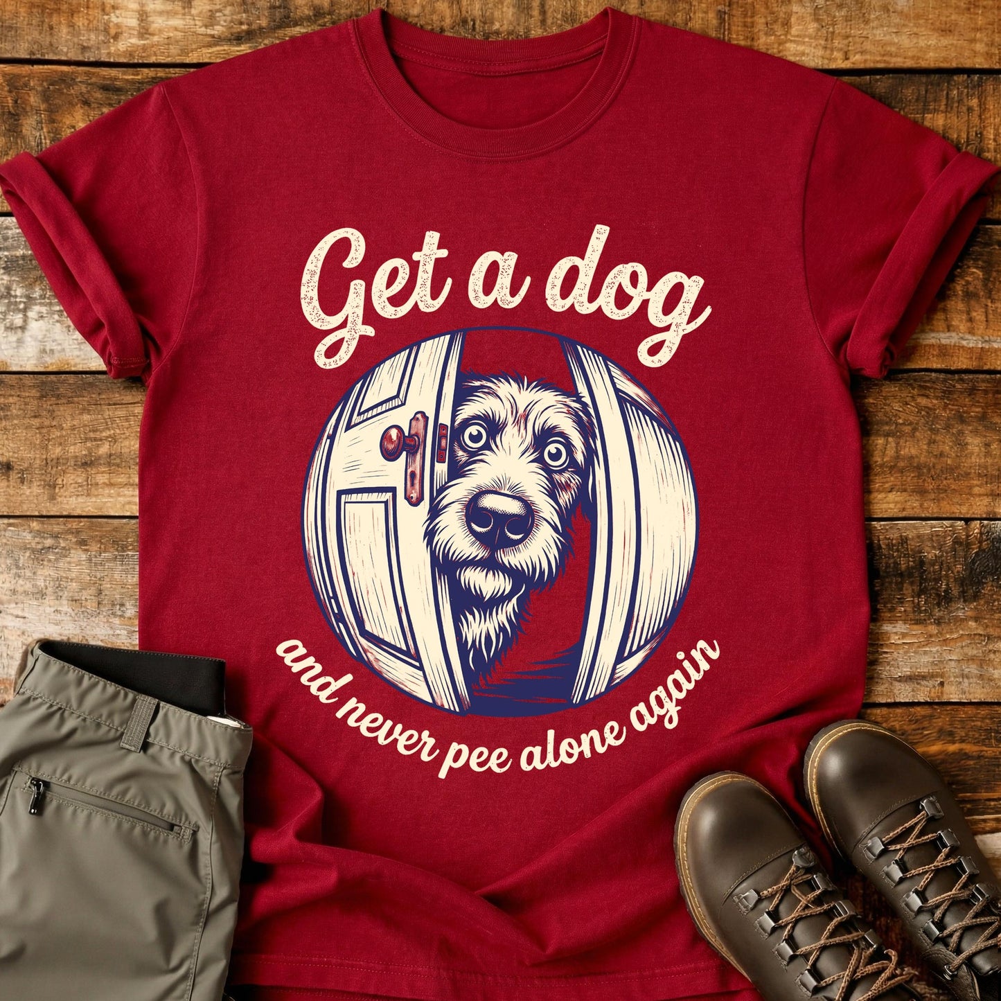 Never Pee Alone T-Shirt