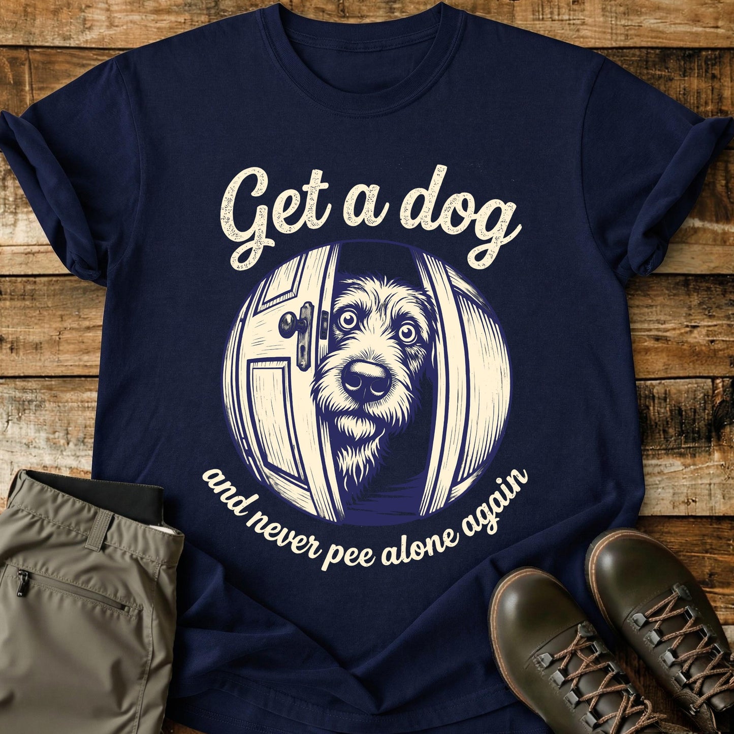 Never Pee Alone T-Shirt