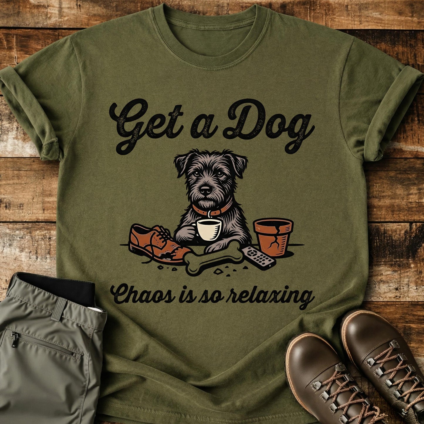 Chaos Is So Relaxing T-Shirt