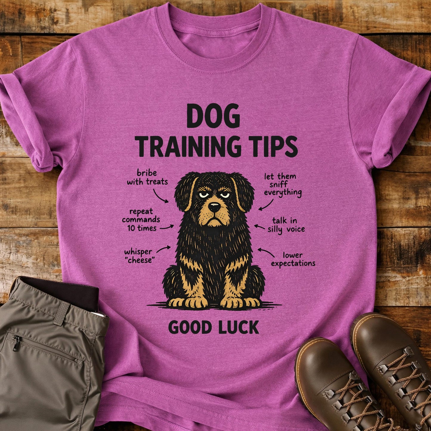 Dog Training Tips T-Shirt