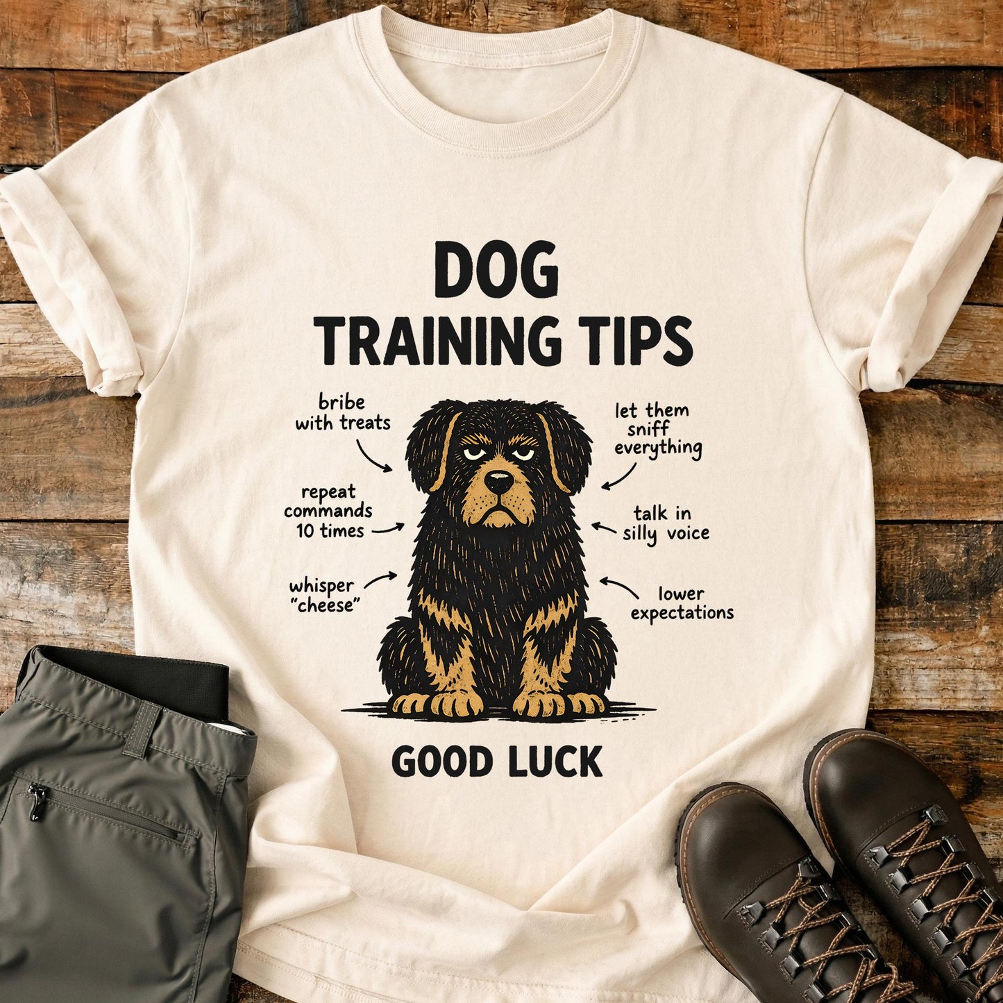 Dog Training Tips T-Shirt