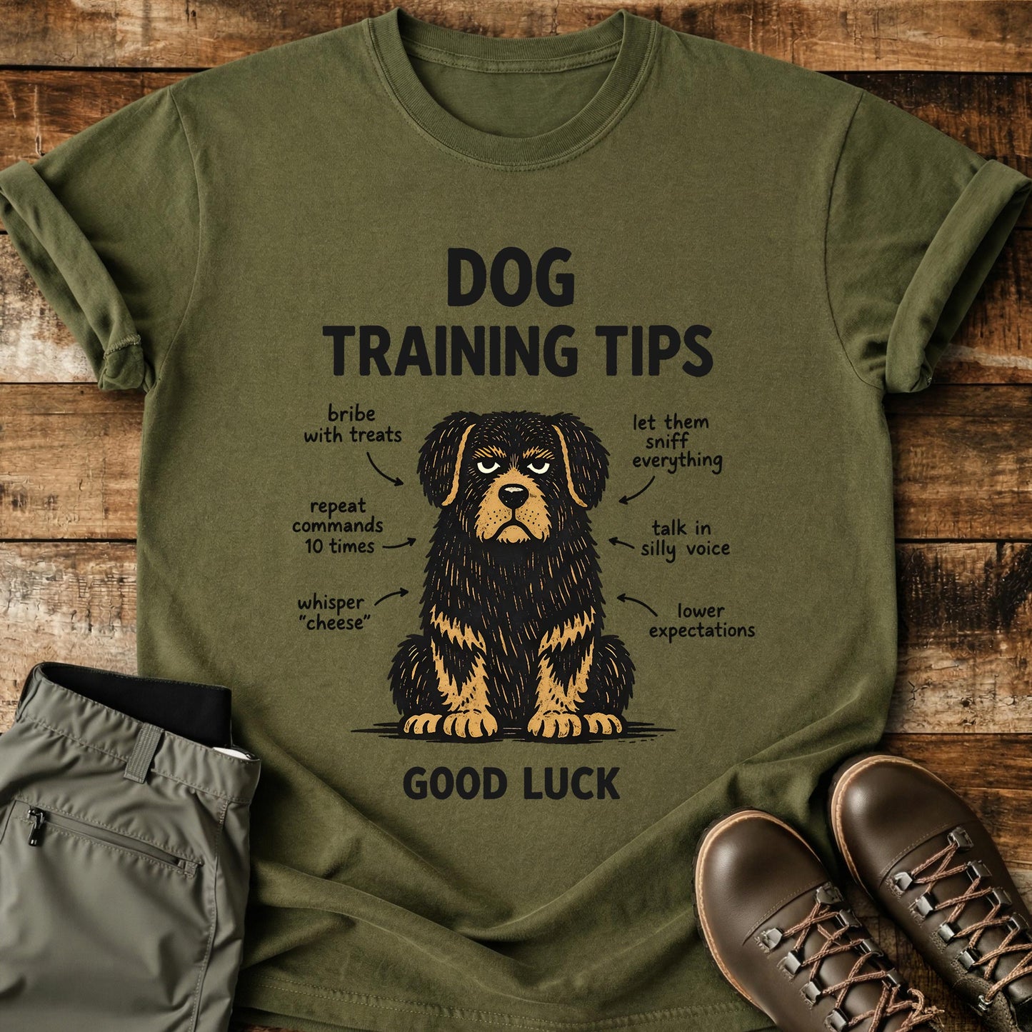 Dog Training Tips T-Shirt