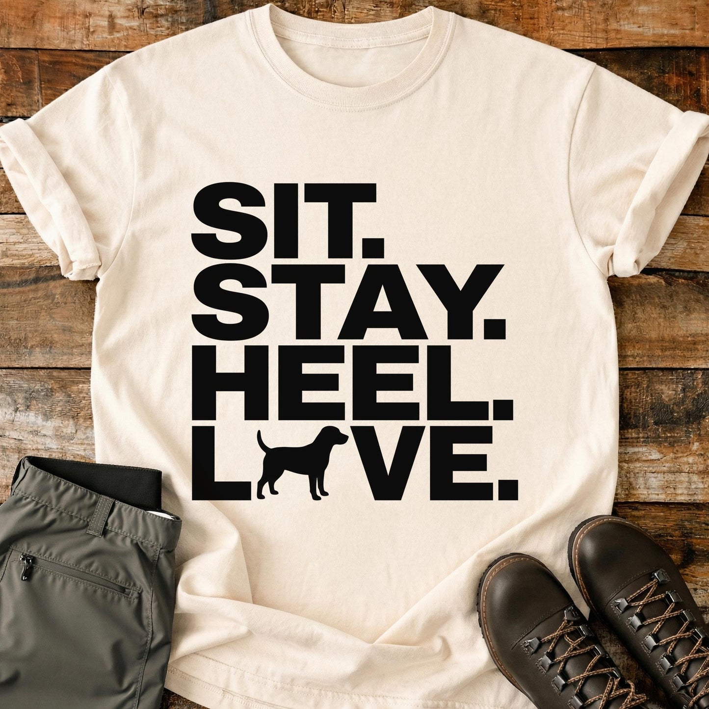 Sit Stay Heel T-Shirt