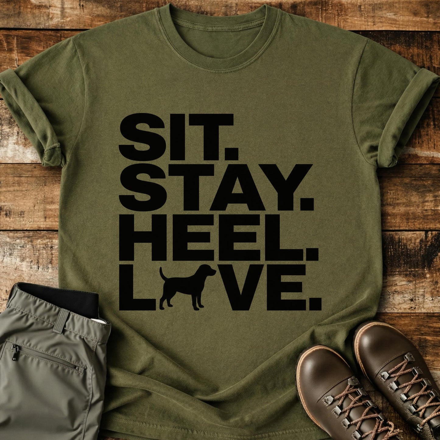 Sit Stay Heel T-Shirt