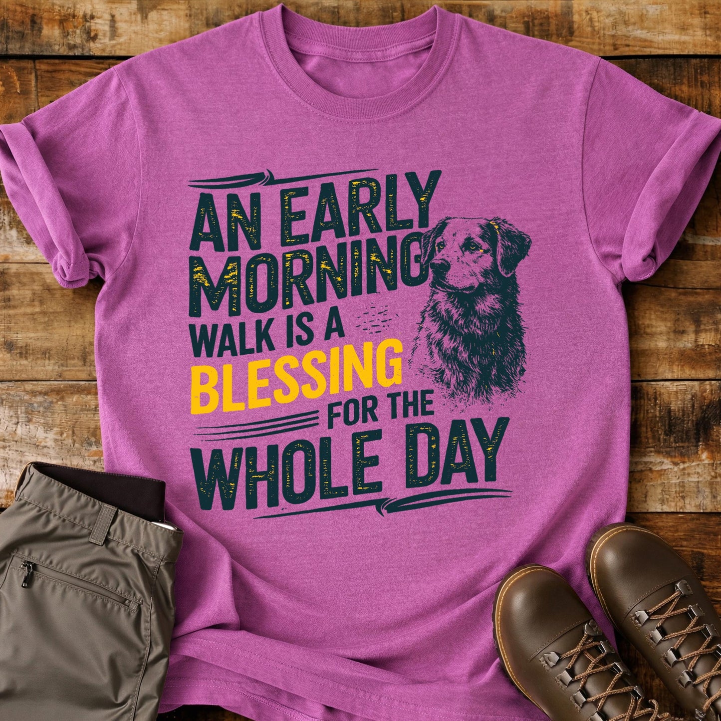 Early Morning Walk T-Shirt