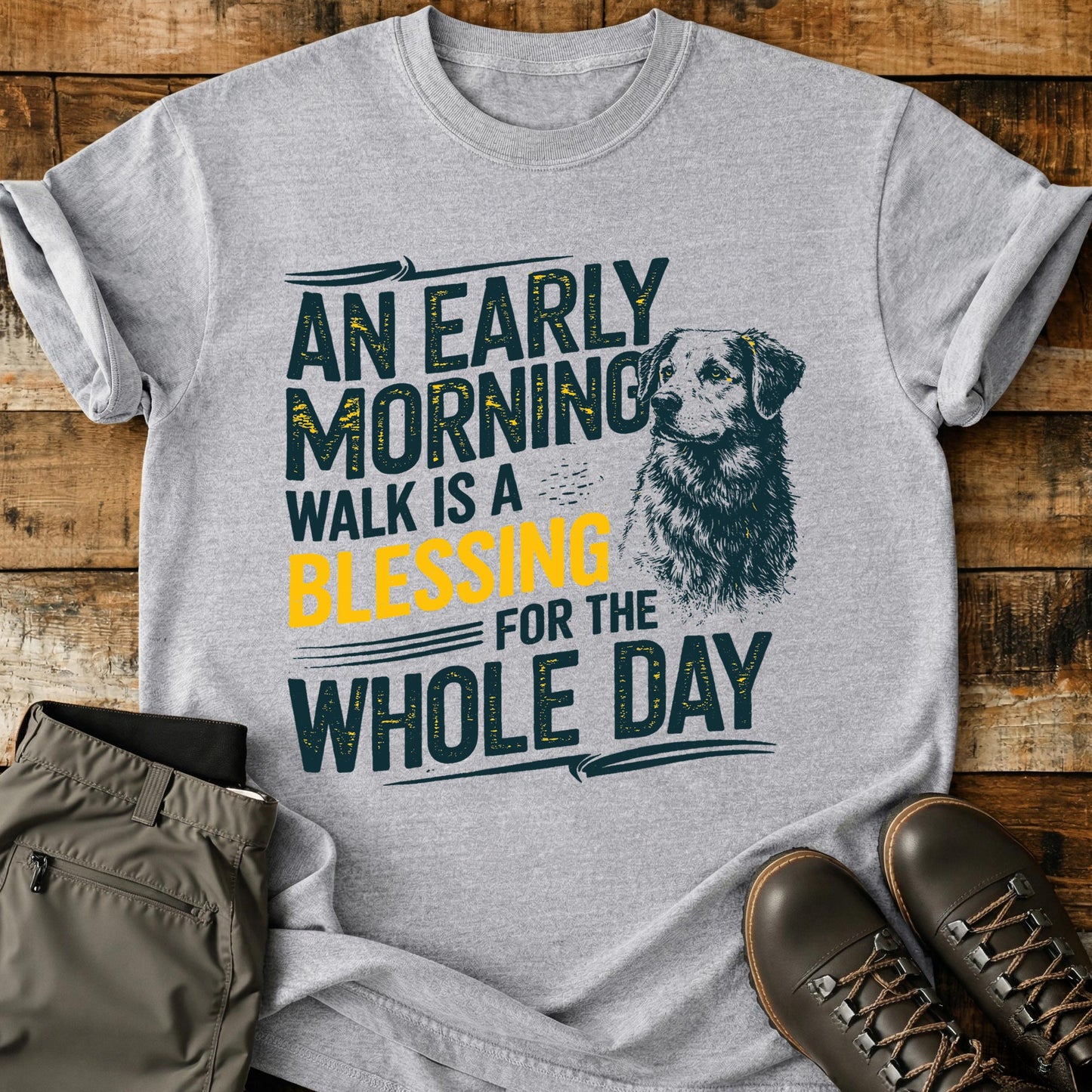 Early Morning Walk T-Shirt