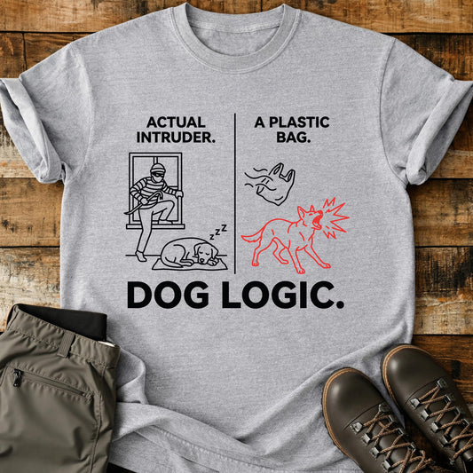 Dog Logic Plastic Bag T-Shirt