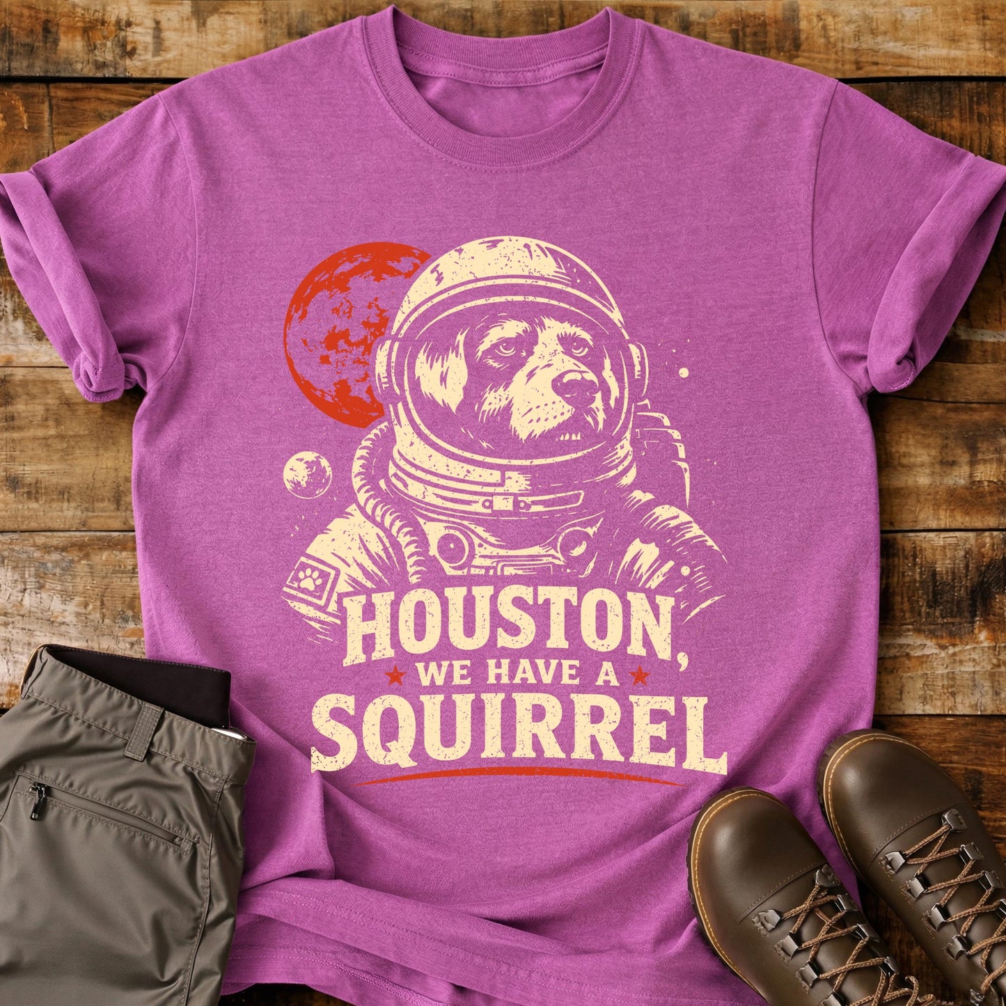 Houston We Have A Squirrel T-Shirt