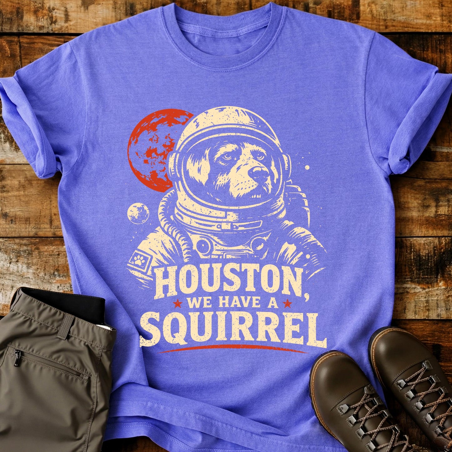 Houston We Have A Squirrel T-Shirt