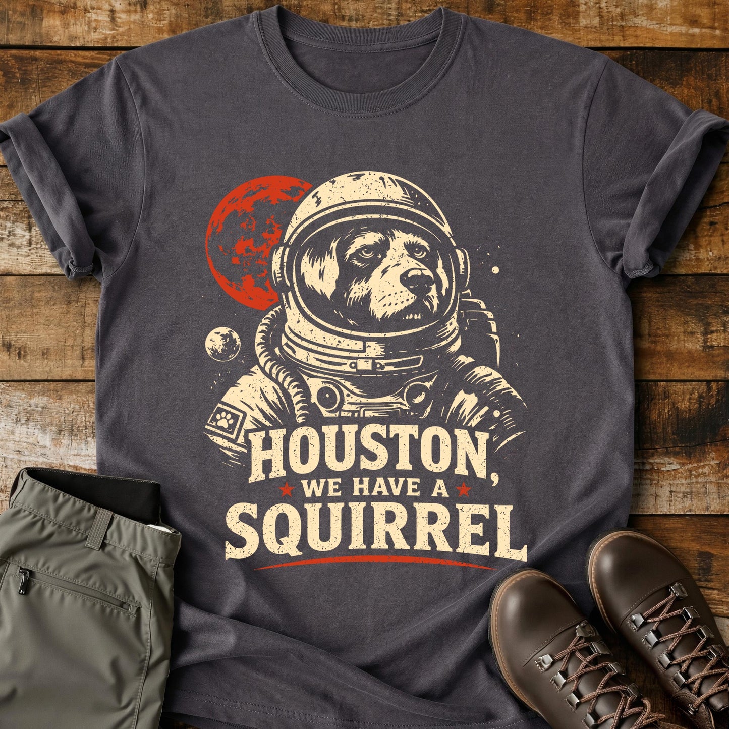 Houston We Have A Squirrel T-Shirt