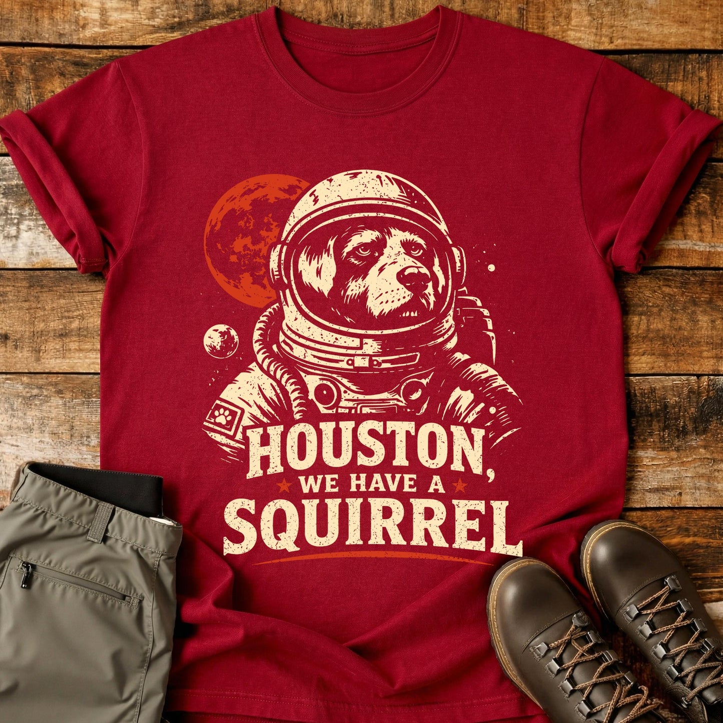 Houston We Have A Squirrel T-Shirt
