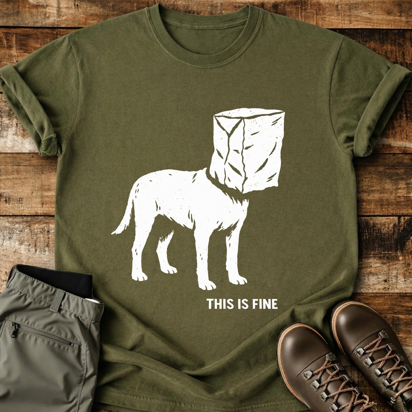 This Is Fine T-Shirt