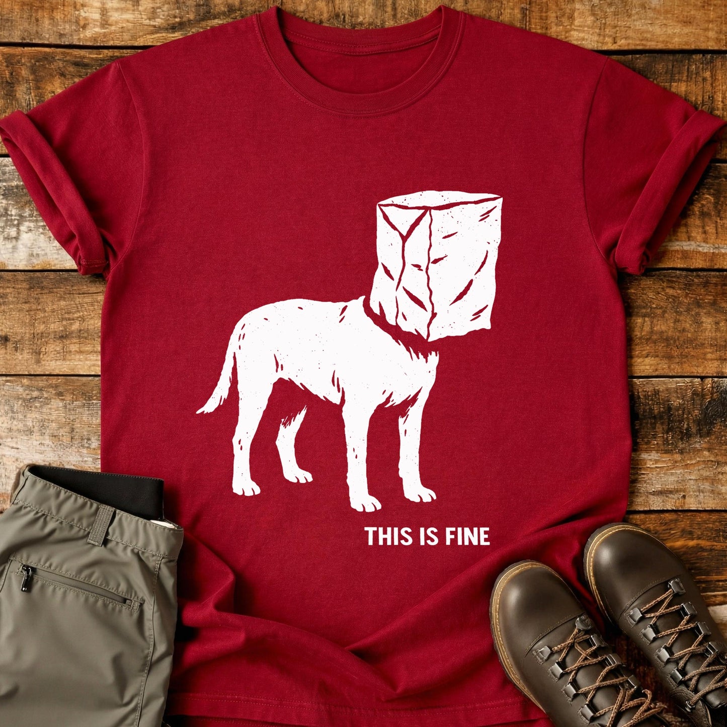 This Is Fine T-Shirt