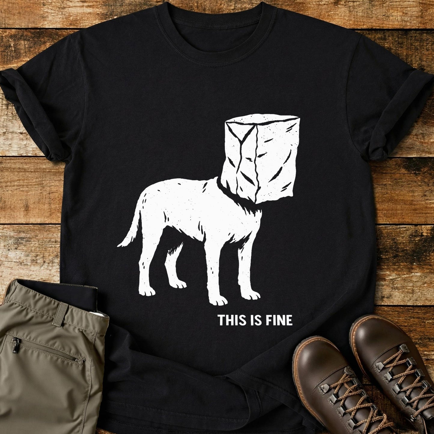 This Is Fine T-Shirt