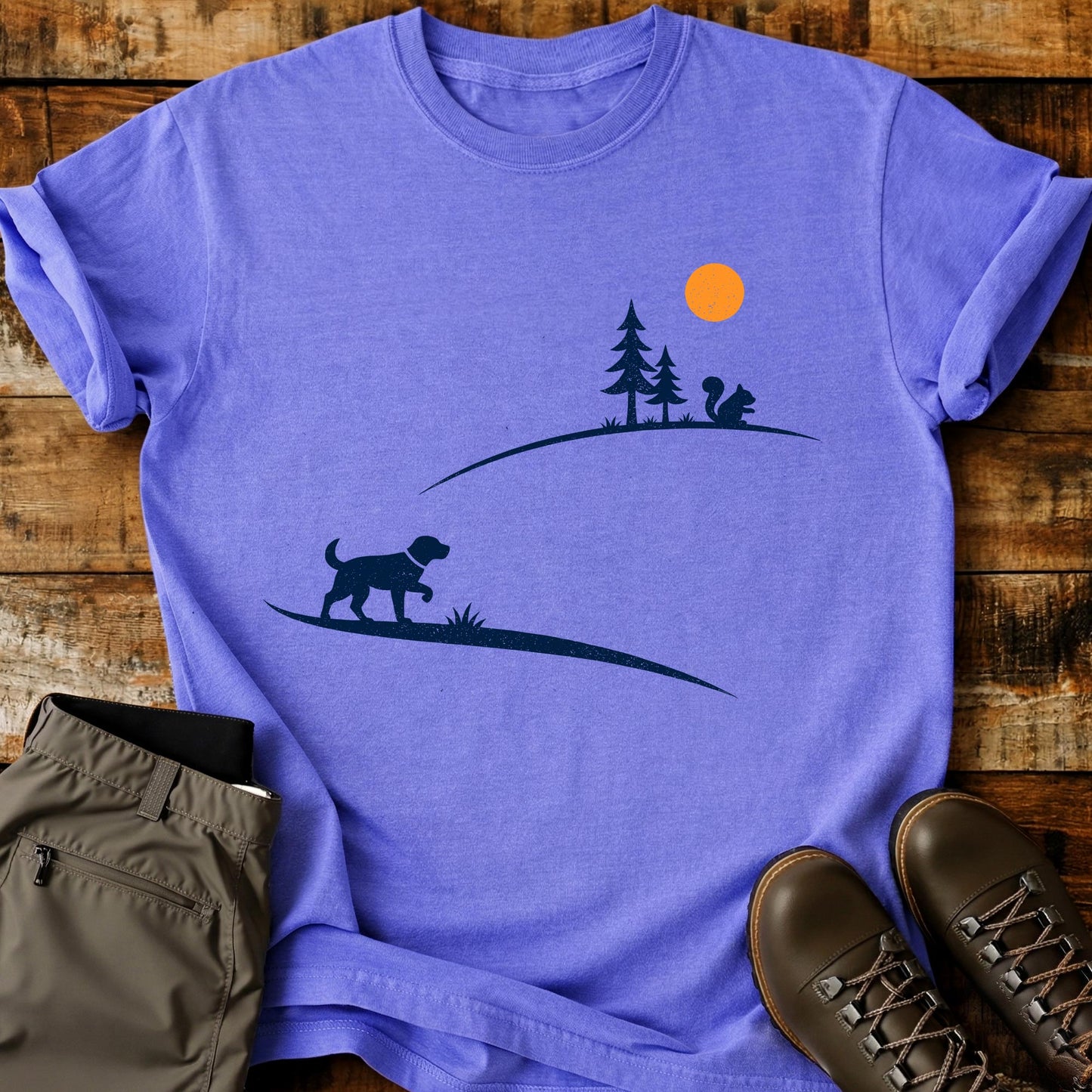 Dog Hunt Squirrel T-Shirt