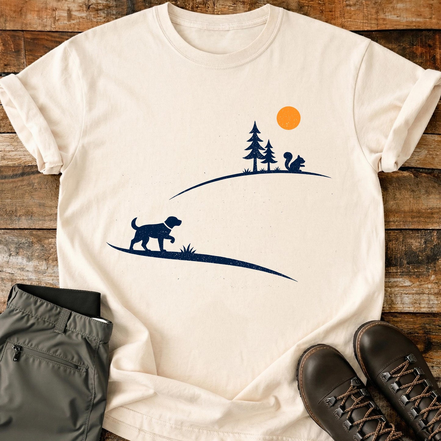 Dog Hunt Squirrel T-Shirt