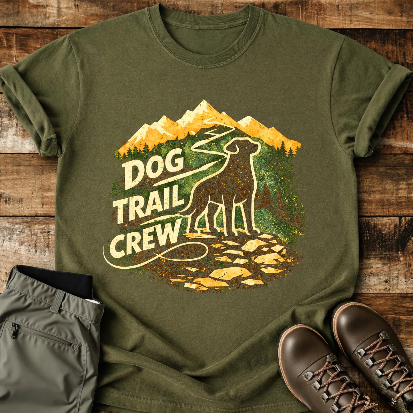 Dog Trail Crew T-Shirt