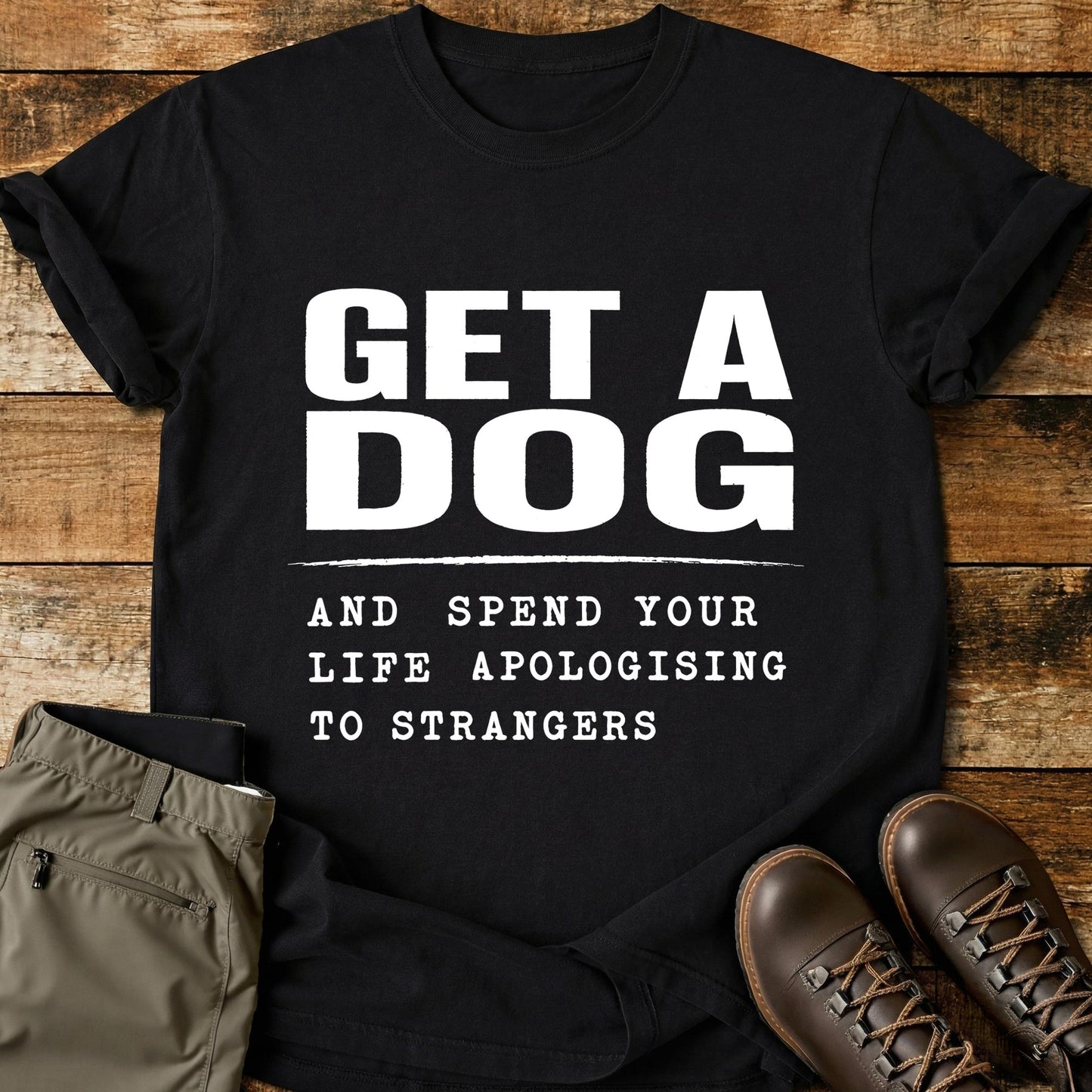 Get A Dog And Apologise T-Shirt