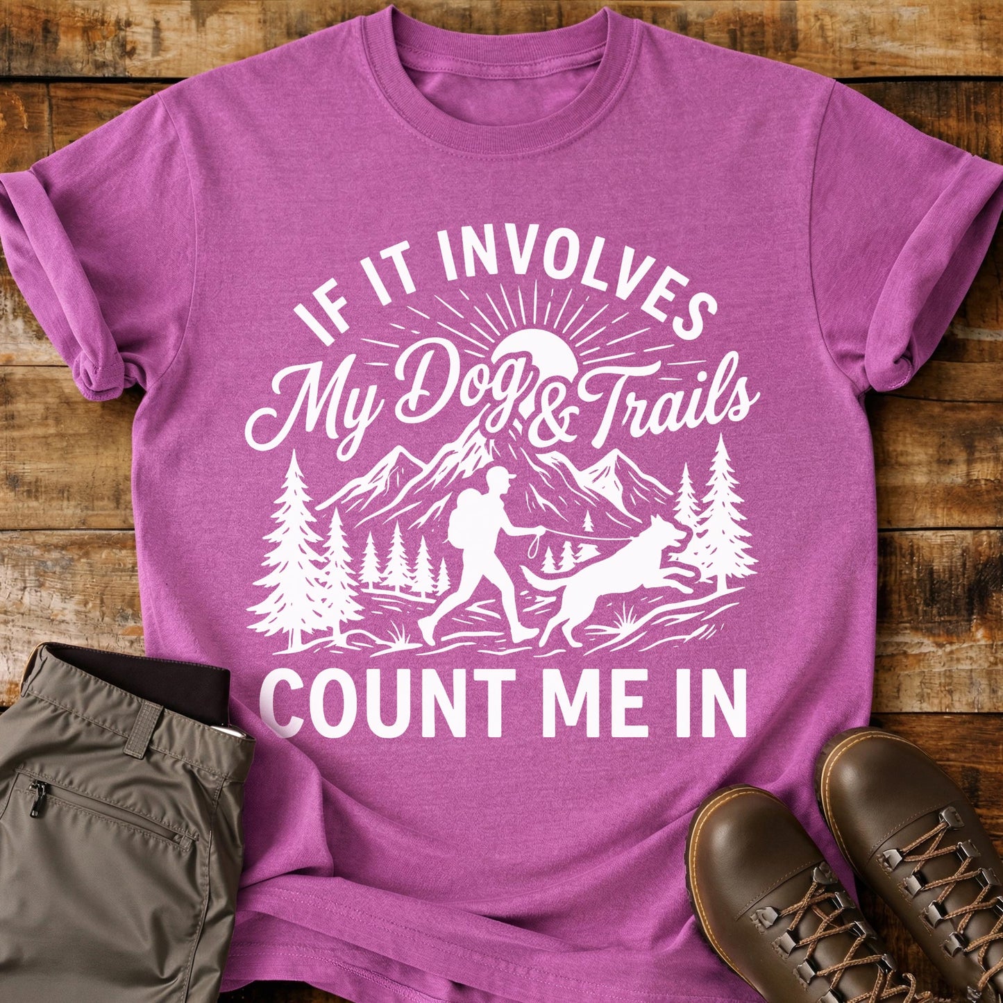 If It Involves My Dog T-Shirt