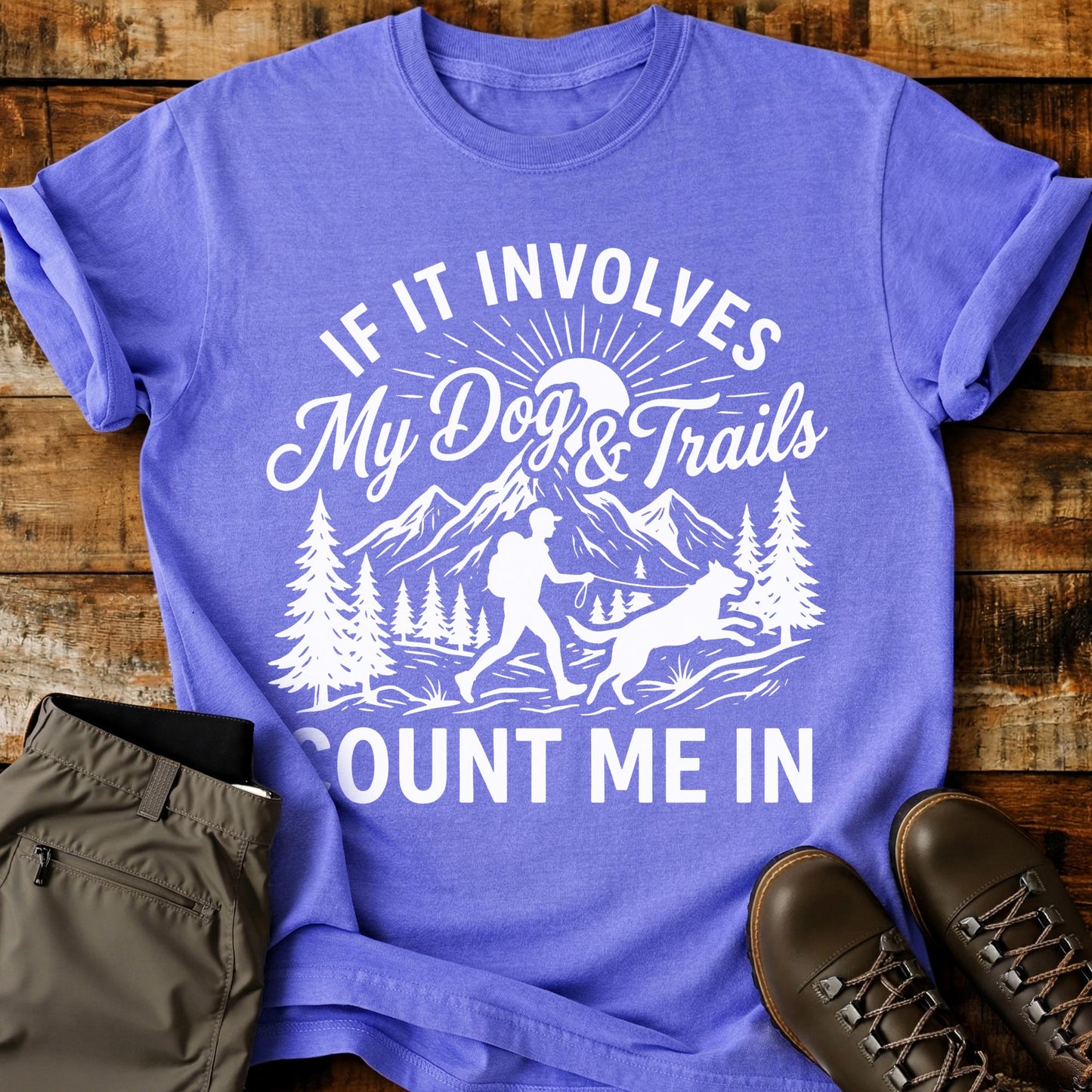 If It Involves My Dog T-Shirt