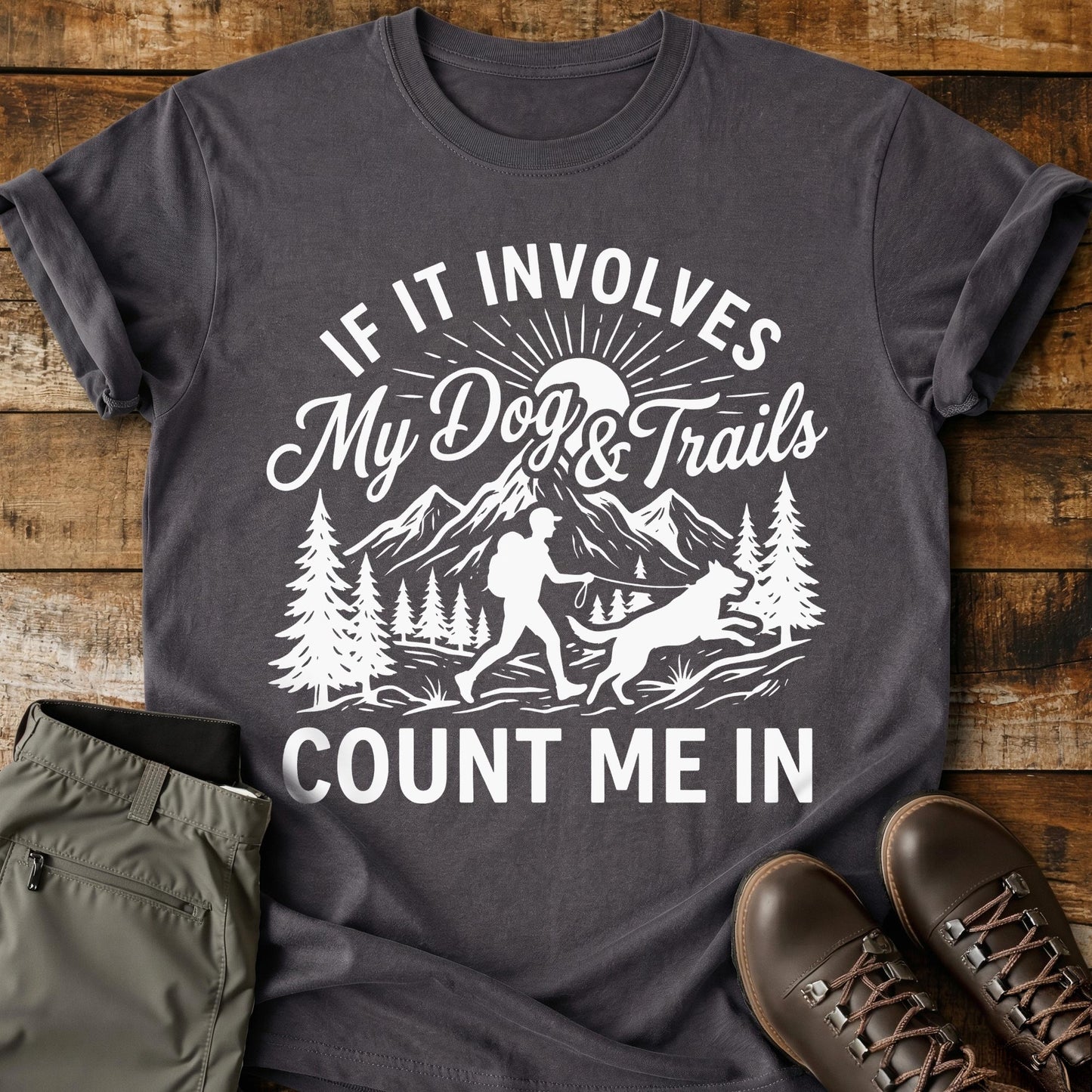 If It Involves My Dog T-Shirt