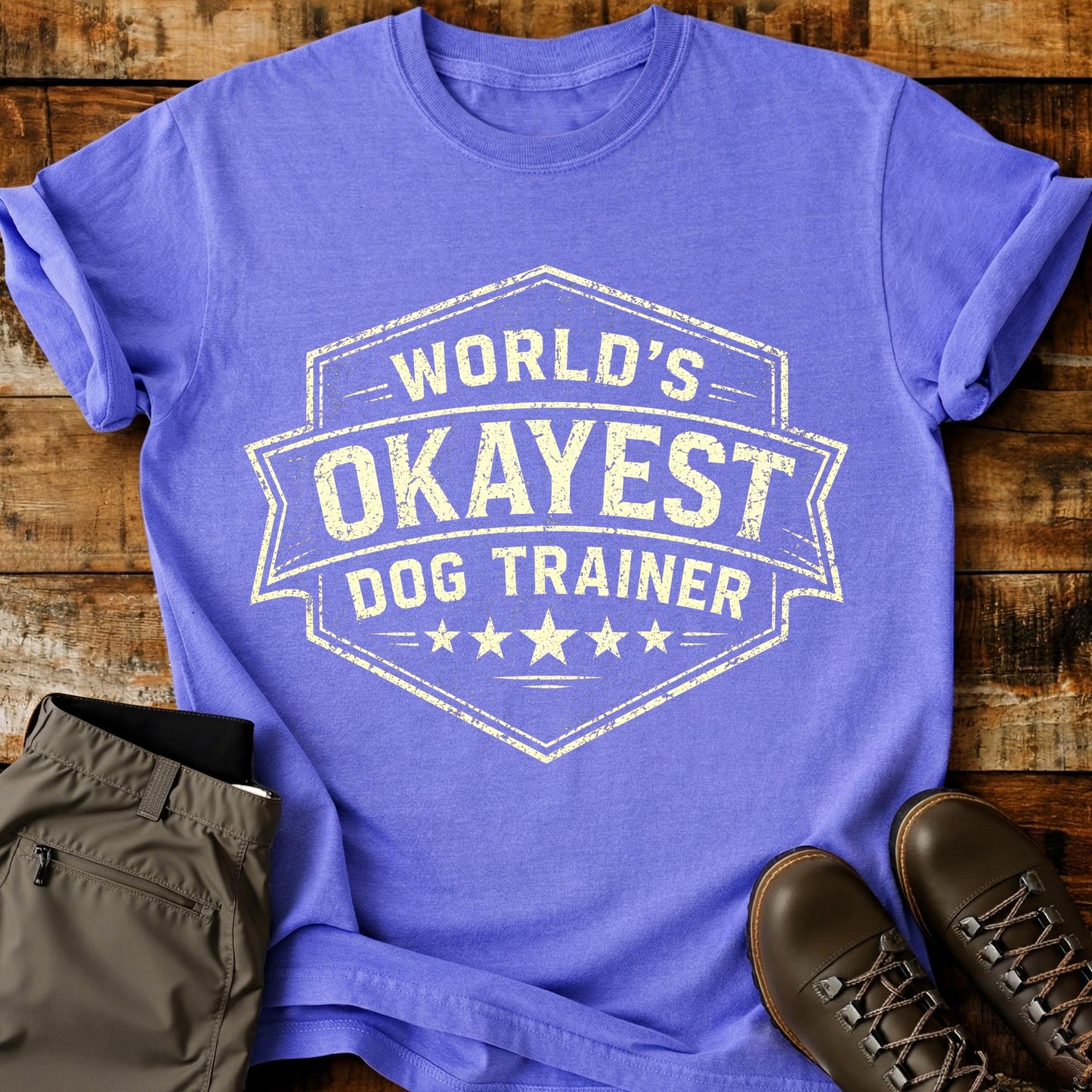 Worlds Okayest Trainer T-Shirt