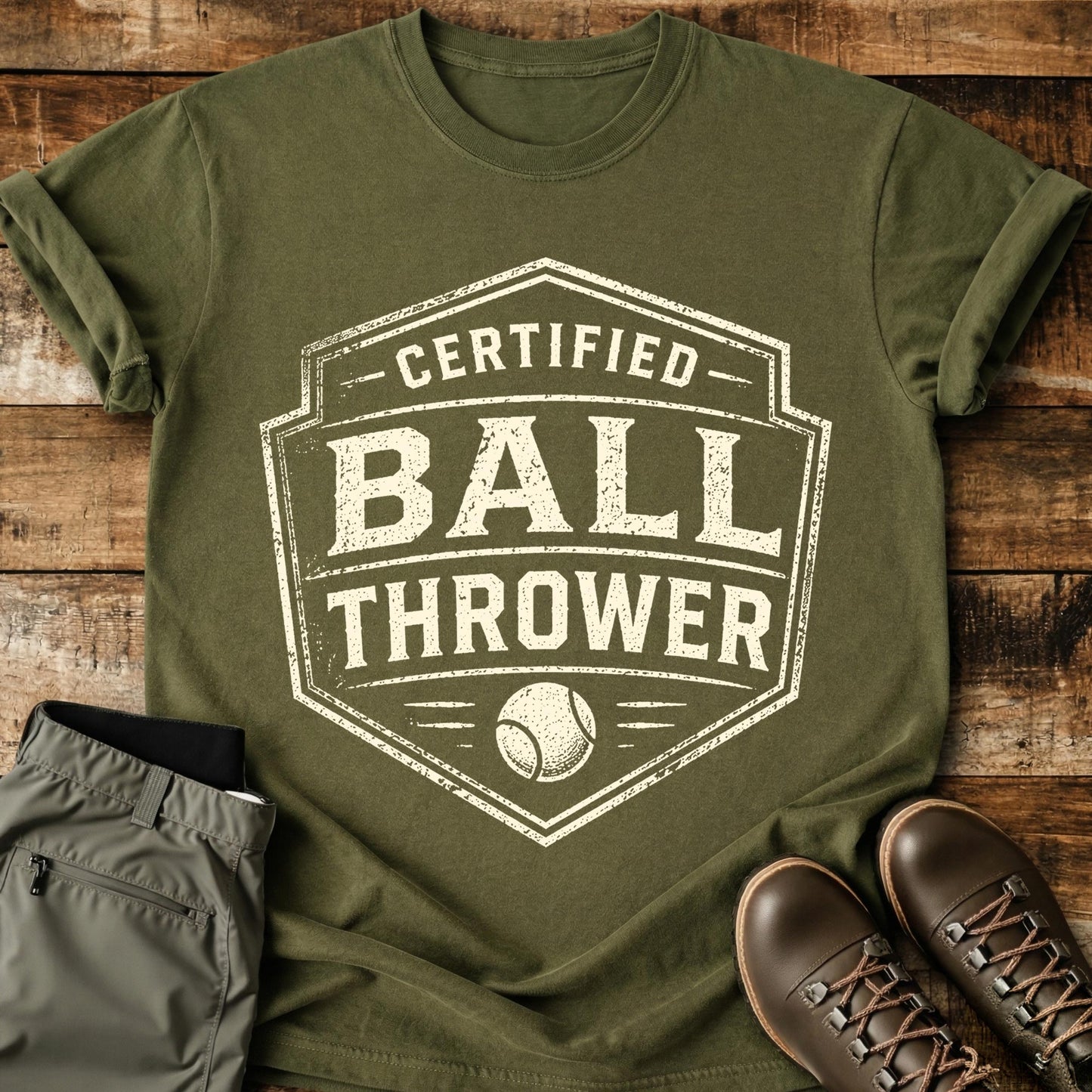 Certified Ball Thrower T-Shirt