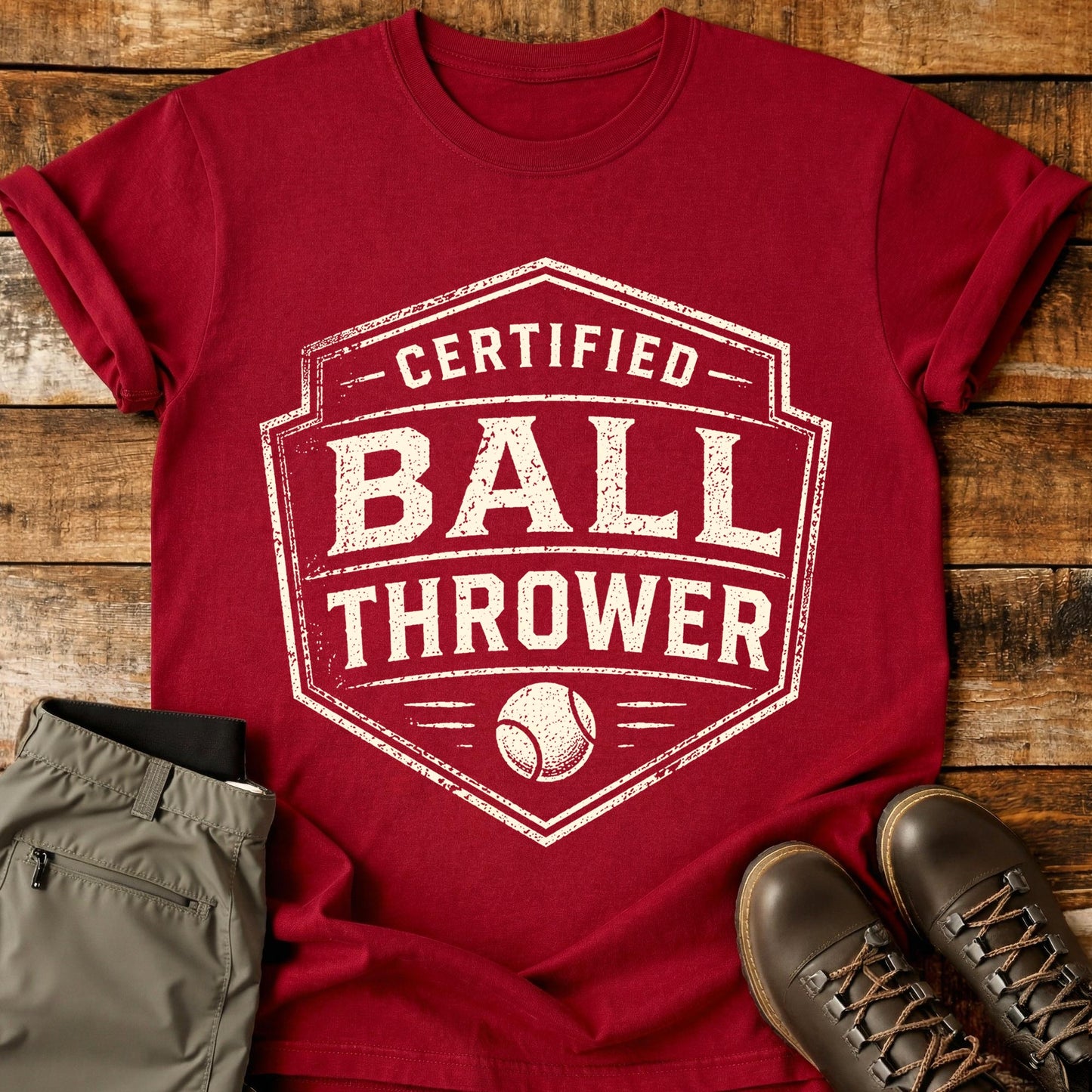 Certified Ball Thrower T-Shirt