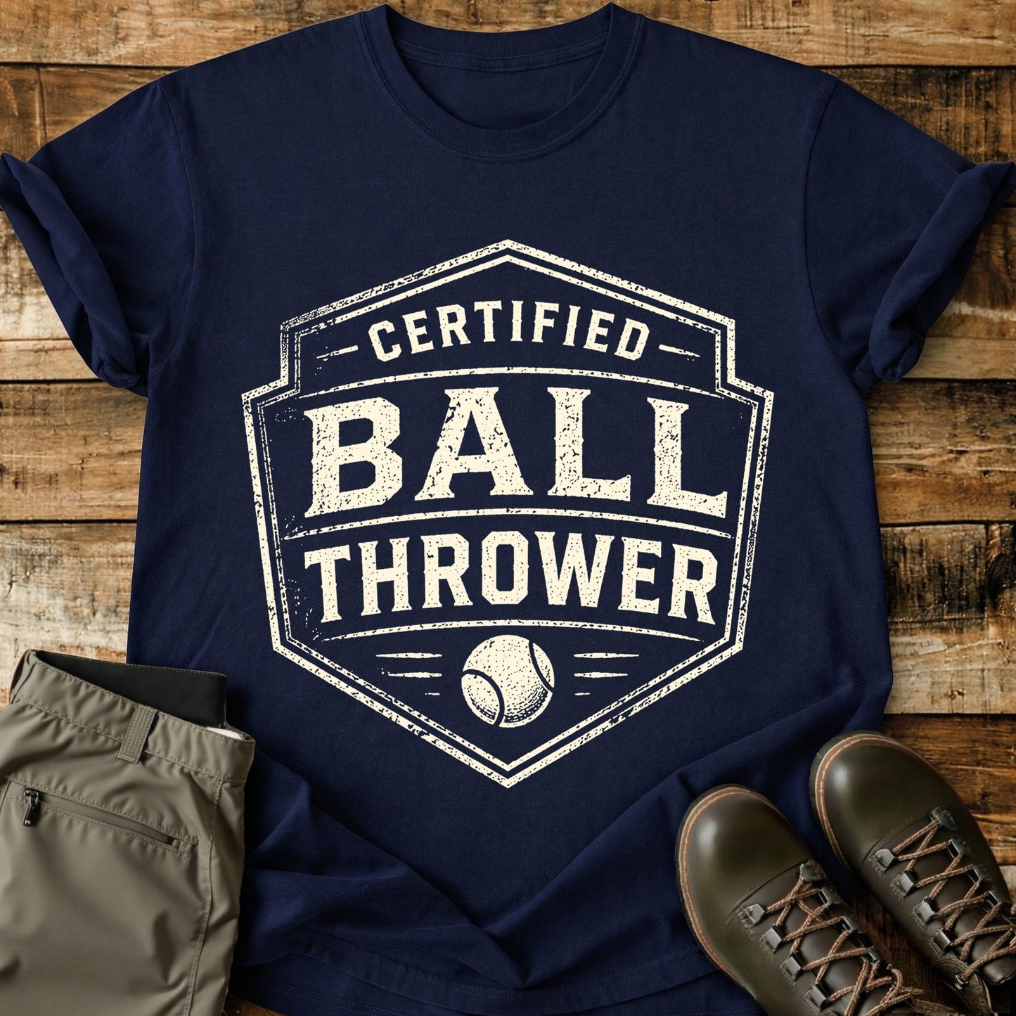 Certified Ball Thrower T-Shirt