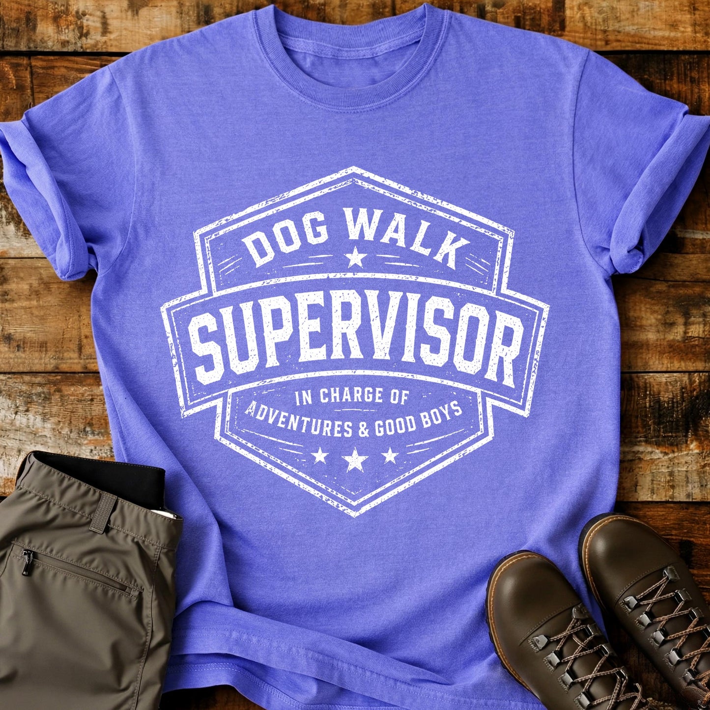 Dog Walk Supervisor T-Shirt