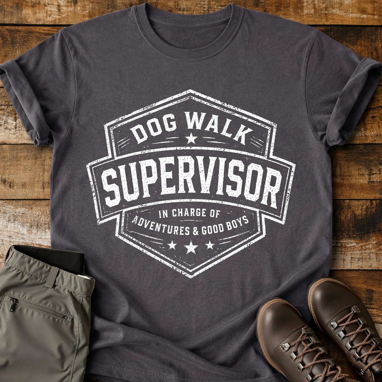 Dog Walk Supervisor T-Shirt