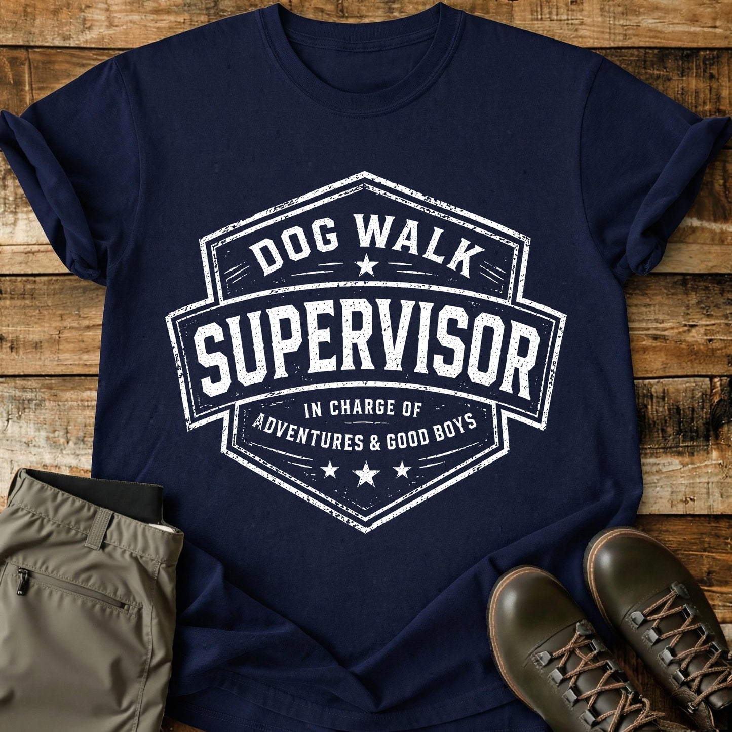 Dog Walk Supervisor T-Shirt
