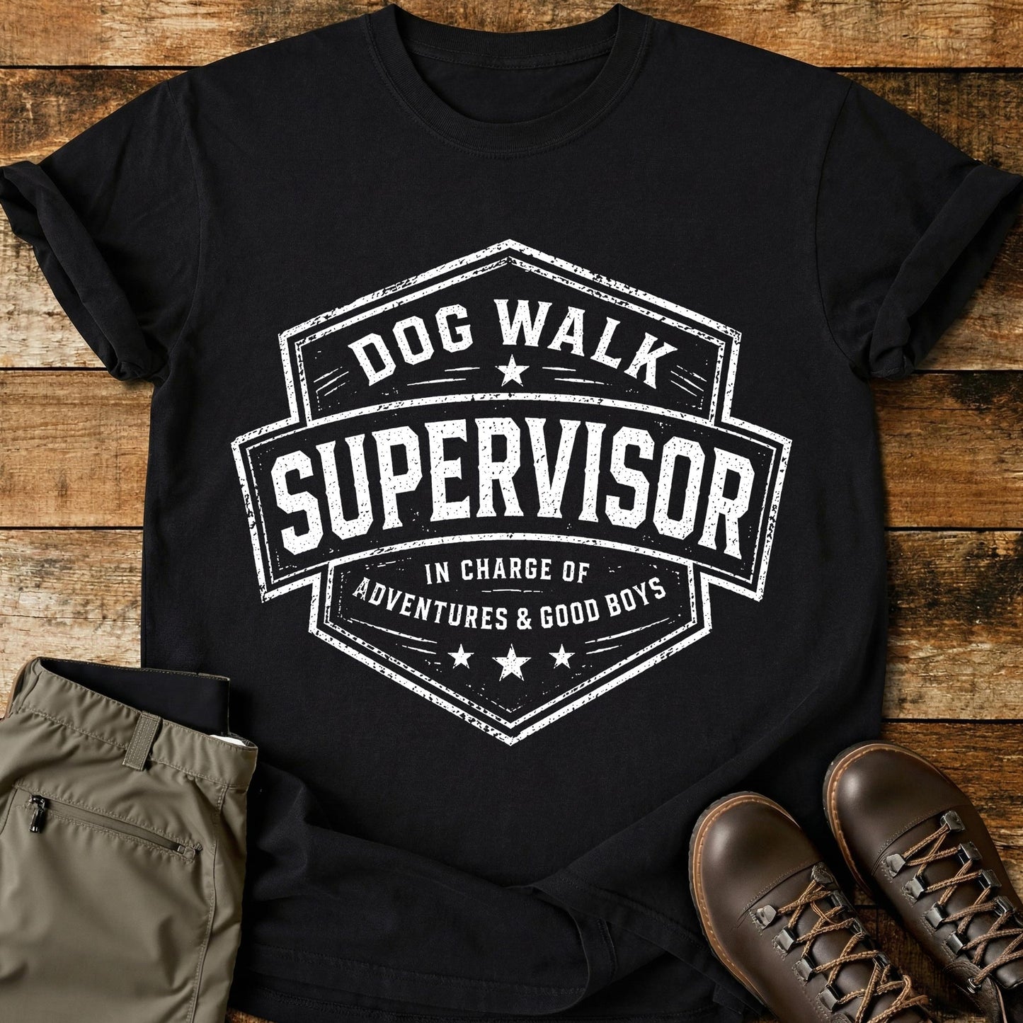 Dog Walk Supervisor T-Shirt