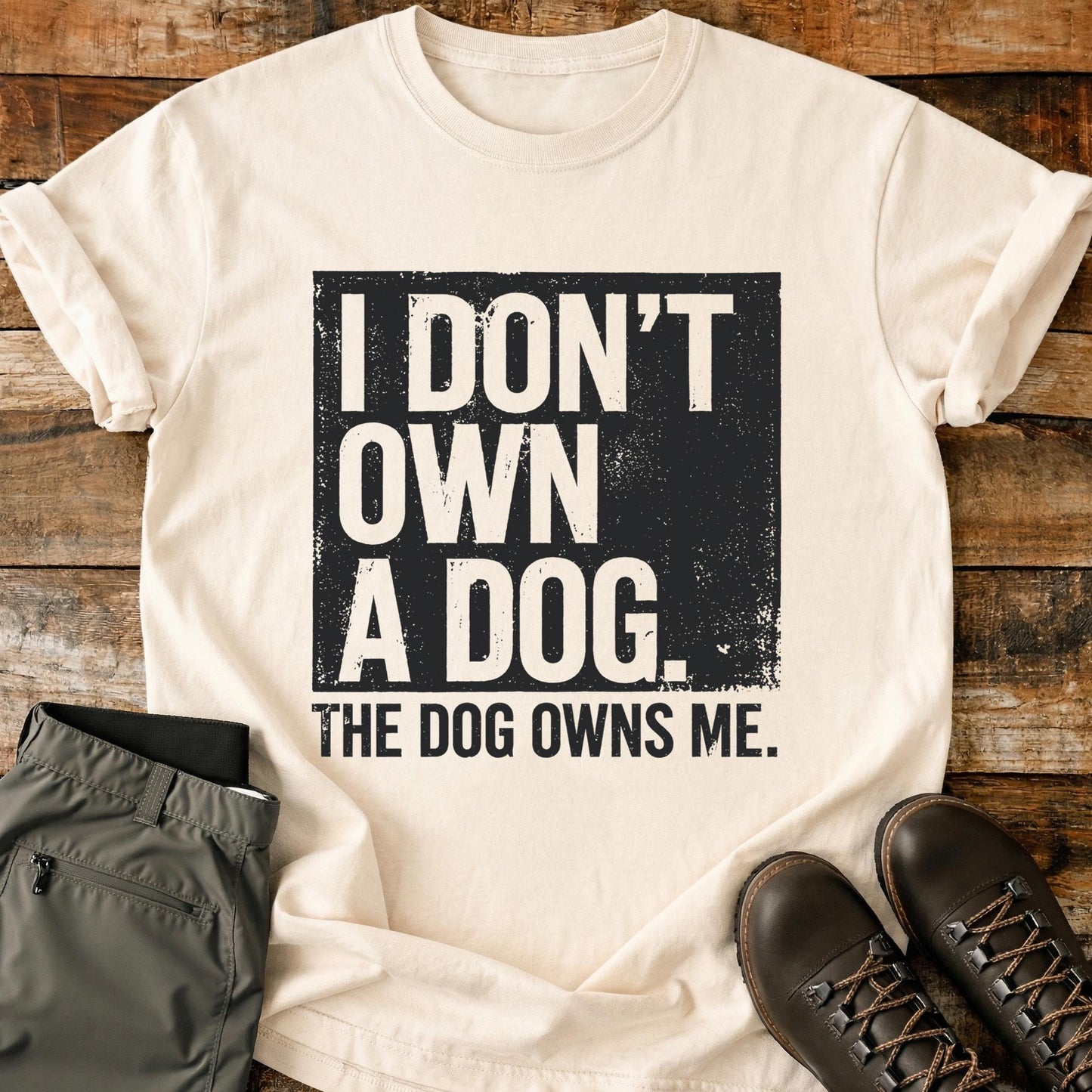 I Don't Own A Dog T-Shirt