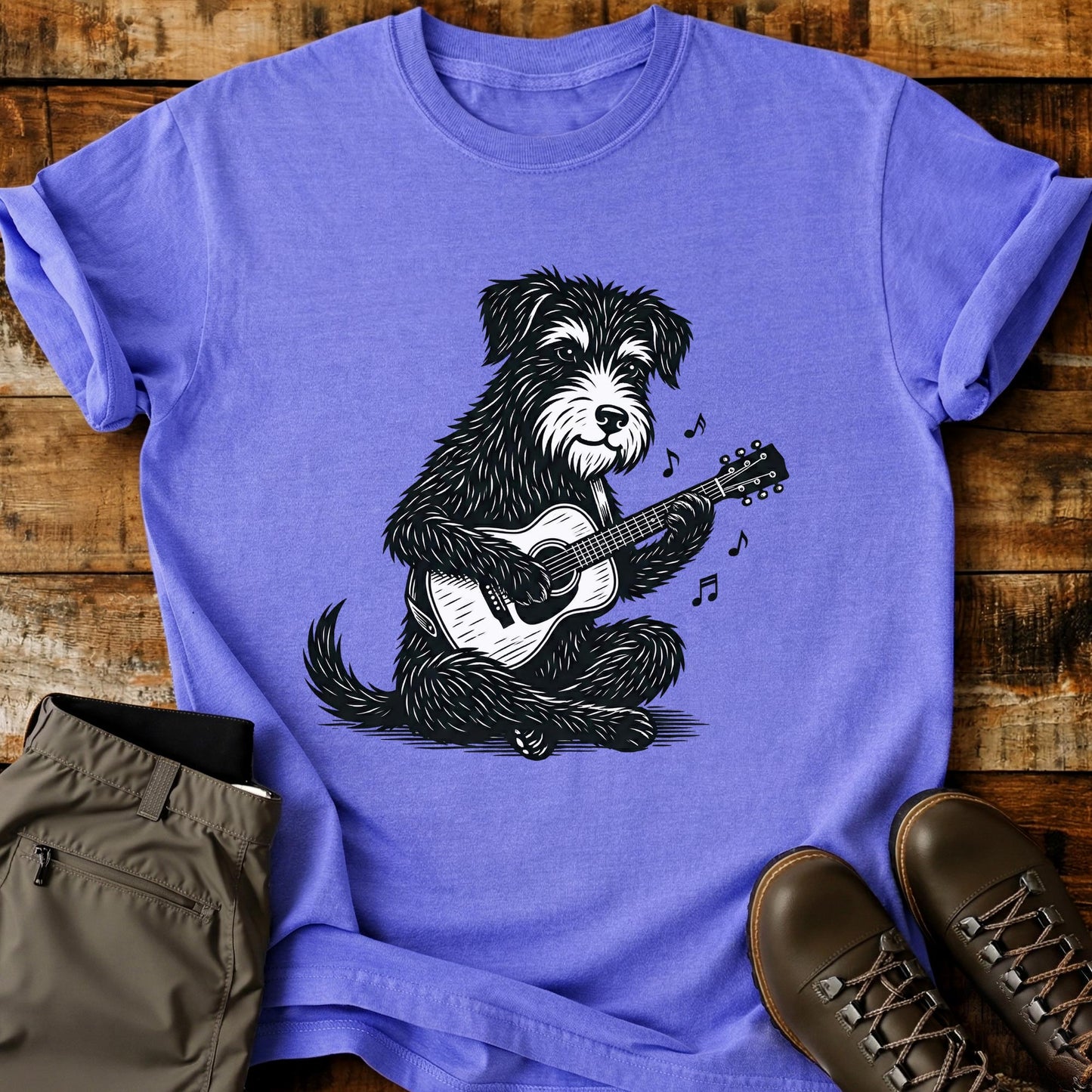 Guitar Dog T-Shirt
