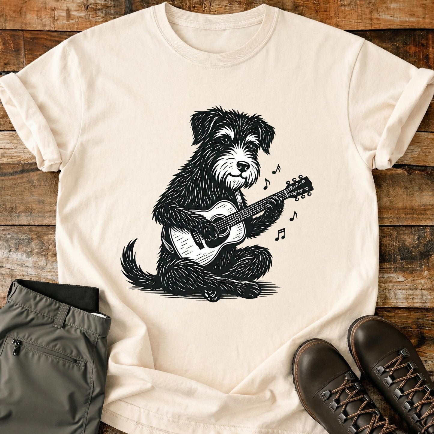Guitar Dog T-Shirt