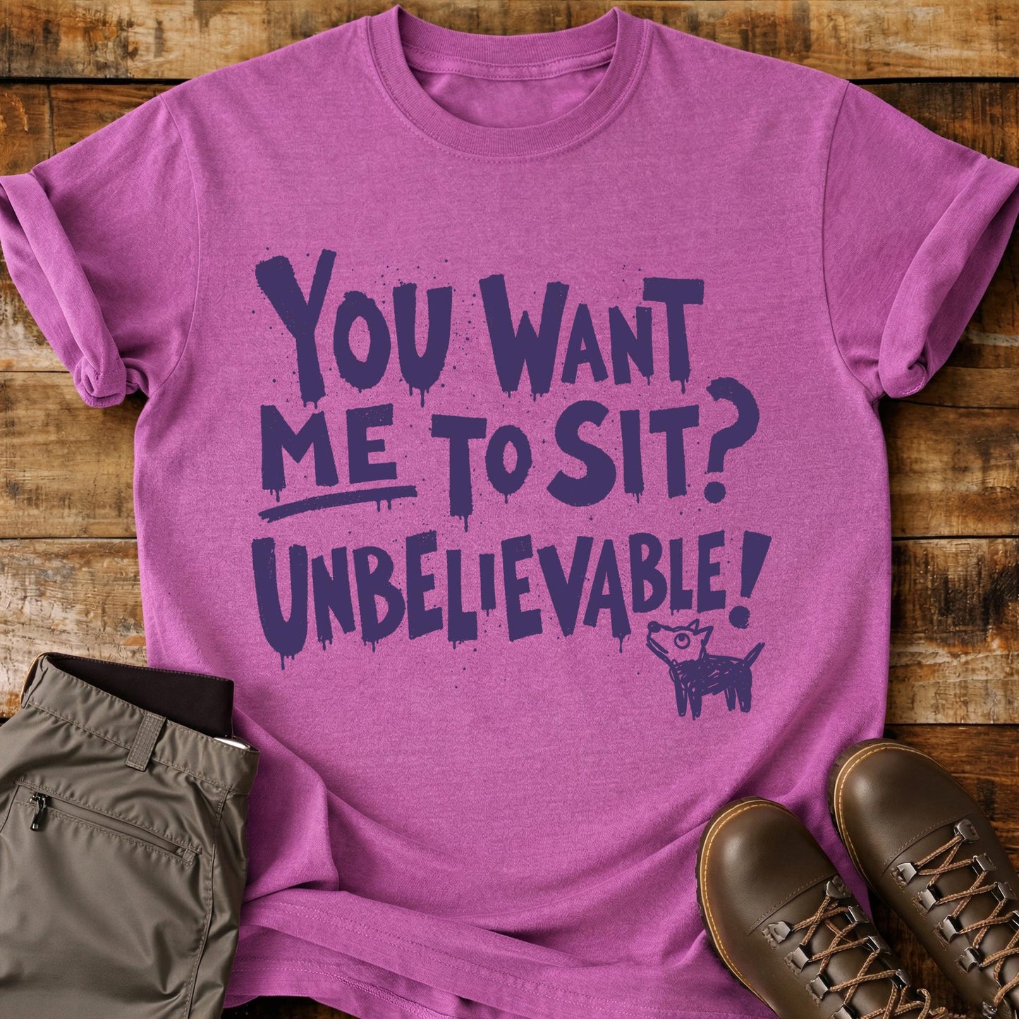 You Want ME To Sit T-Shirt