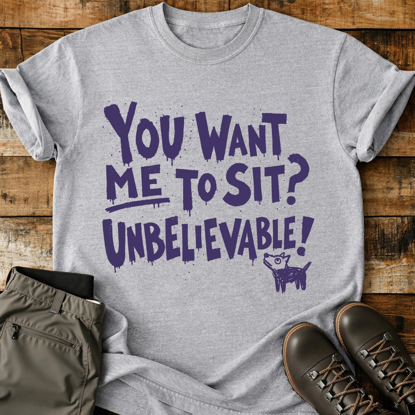 You Want ME To Sit T-Shirt