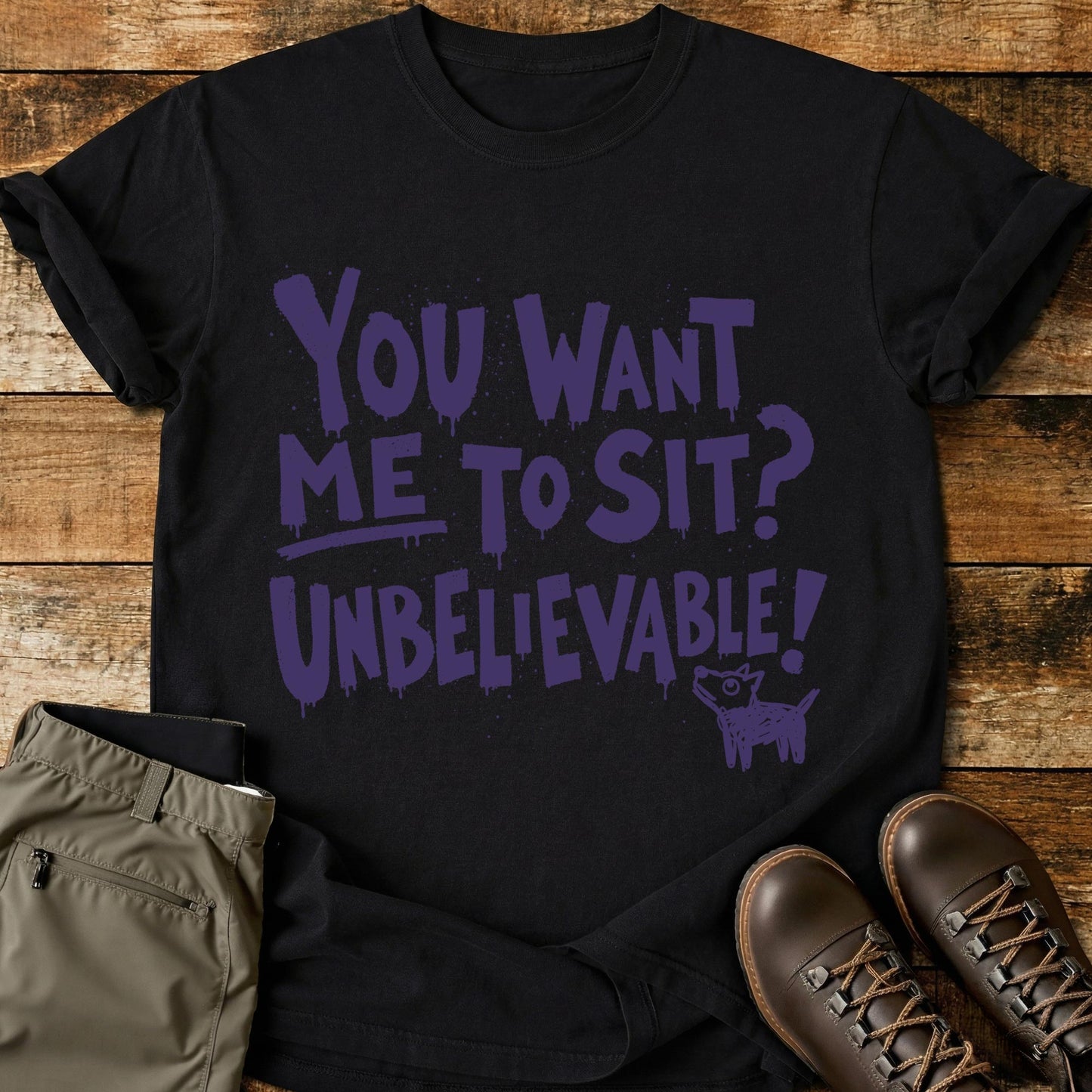 You Want ME To Sit T-Shirt