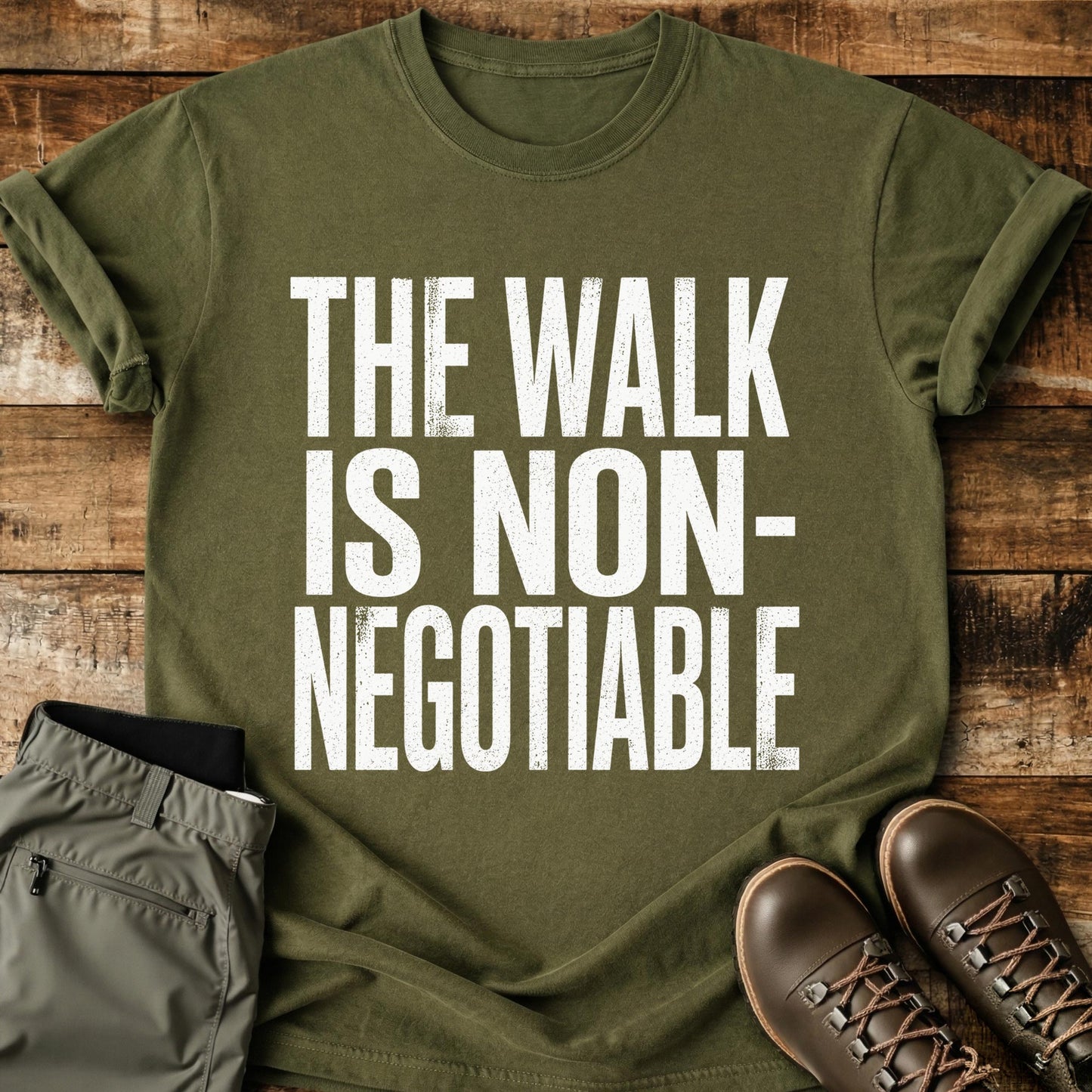 The Walk Is Non-Negotiable T-Shirt