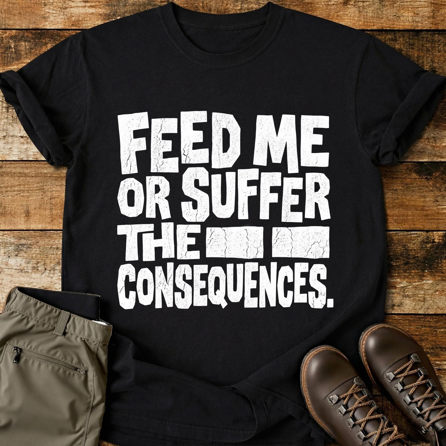 Feed Me Or Suffer T-Shirt